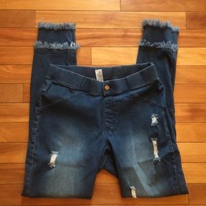 Zena B distressed jeggings